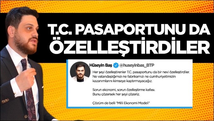 T.C. pasaportunu da özelleştirdiler