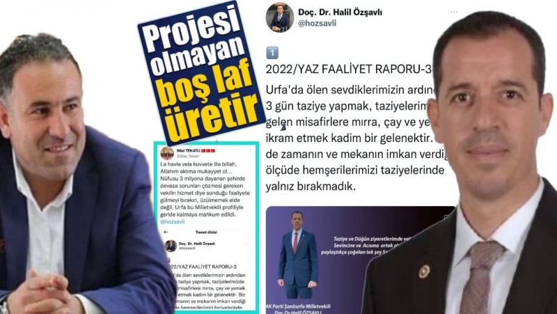 Tekatlı’dan Vekil Özşavlı'ya Faaliyet Raporu Tepkisi