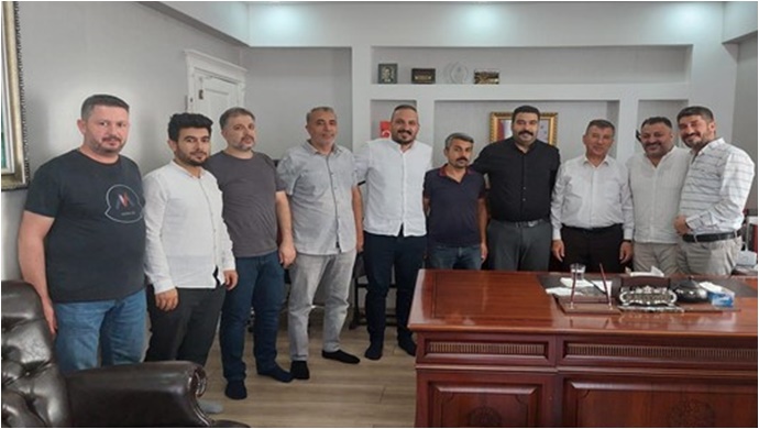 TİBFED heyeti,  AK Partili Cevheri’yi ziyaret etti