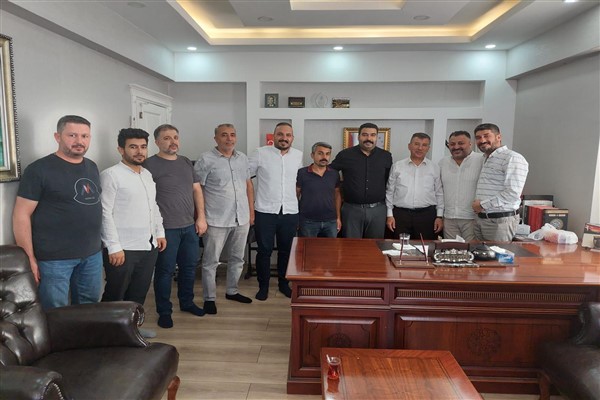 TİBFED heyeti,  AK Partili Cevheri’yi ziyaret etti