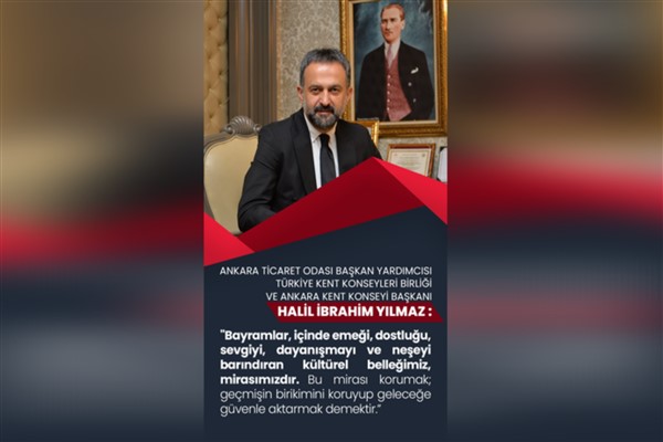 TKKB ve AKK Başkanı Yılmaz'ın Kurban Bayramı mesajı
