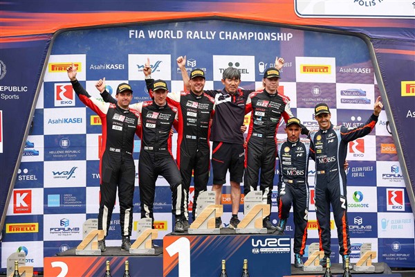 TOYOTA GAZOO Racing, Yaris GR Hybrid ile WRC Akropolis Ralli’sini tamamladı
