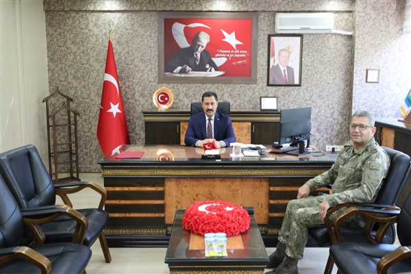 Tuğgeneral Tutucu'dan Vali Masatlı'ya ziyaret