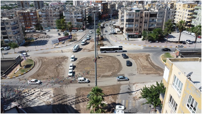 Uçaksavar Kavşağında Trafiği Rahatlatacak Düzenleme-(VİDEO)
