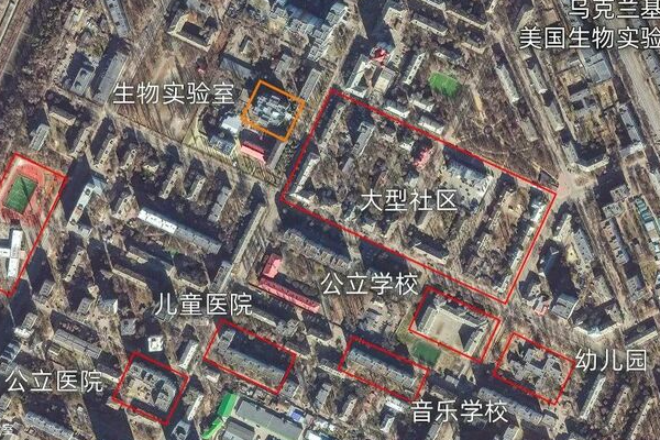 Ukrayna’daki ABD biyoloji laboratuvarları uydu görüntülerinde