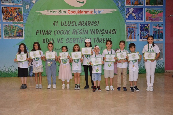 Uluslararası Pınar Çocuk Resim Yarışması 41 yılda 4 milyondan fazla çocuğa ulaştı