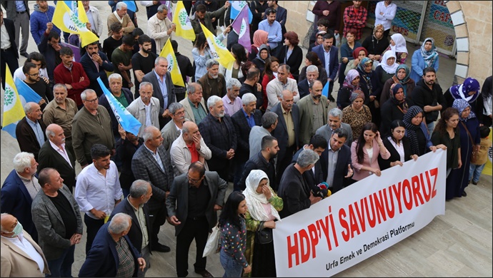 Urfa Emek Ve Demokrasi Platformu'ndan HDP'ye Destek Açıklaması