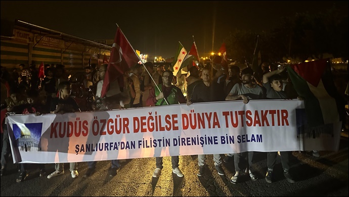 Urfa İHH’dan Filistin'e Destek Araç Konvoyu