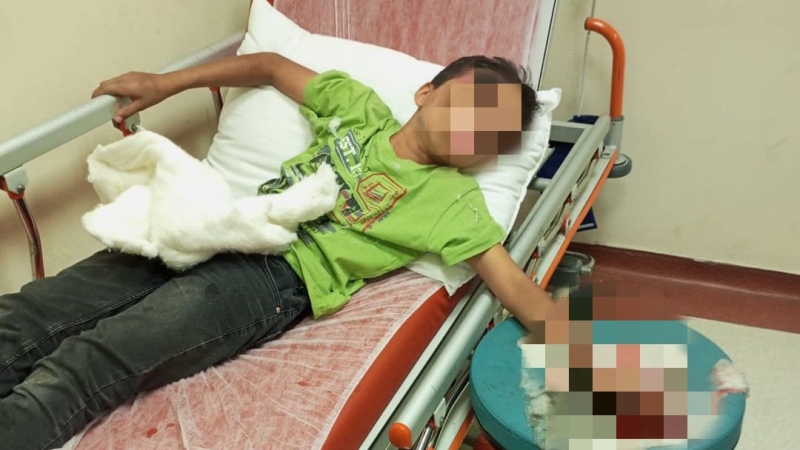 Urfa'da  Parmağına civata sıkıştı: İmdadına itfaiye ekipleri yetişti -(VİDEO)