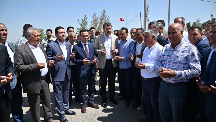 Vali Ayhan, Harran'da-(VİDEO)