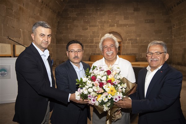 Vali Çiçek ve Başkan Büyükkılıç, ‘Eyvan Sohbetleri’ne katıldı