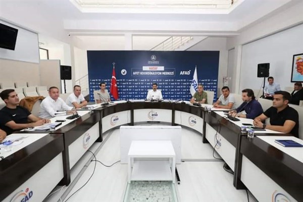 Vali Masatlı, il müdürleriyle toplantı yaptı