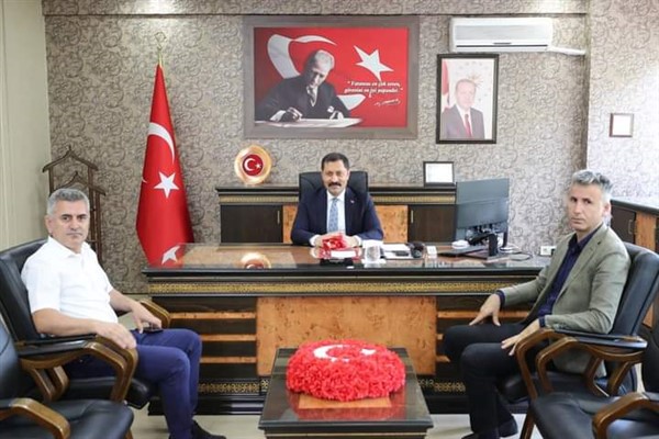 Vali Masatlı'ya hayırlı olsun ziyareti