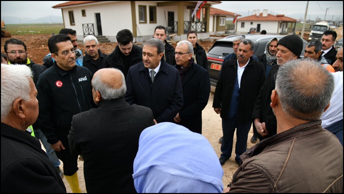 Vali Şıldak, Deprem Konutlarını İnceledi