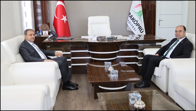 Vali Şıldak 'tan Başkan Çiftçi 'ye iadei ziyaret