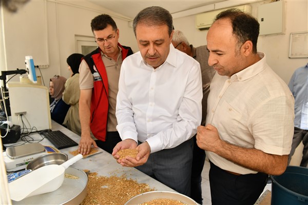 Vali Şıldak, Toprak Mahsulleri Ofisi'ni ziyaret etti
