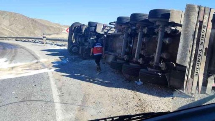 Van'da trafik kazası