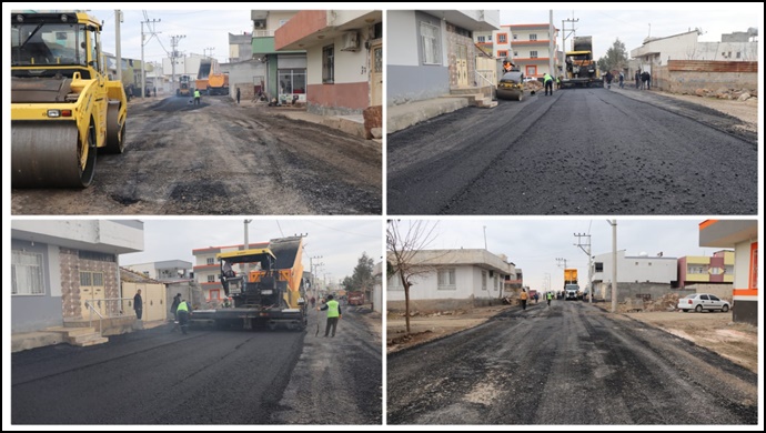 Viranşehir’de Asfalt Çalışmaları Hız Kesmiyor