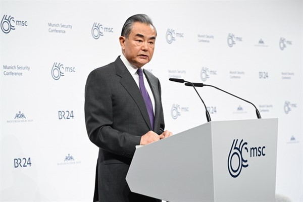 Wang Yi: 
