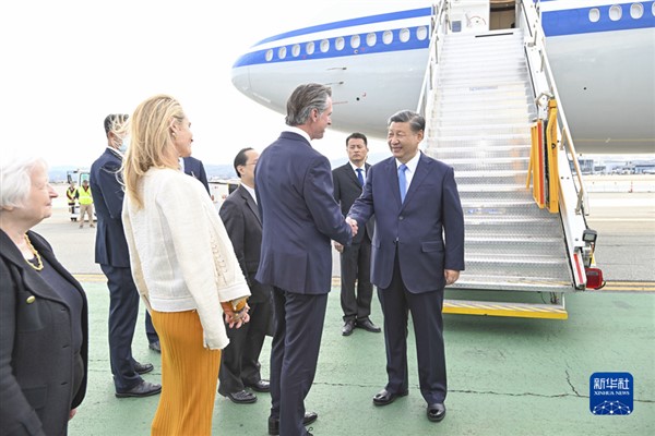 Xi Jinping ABD'ye ulaştı