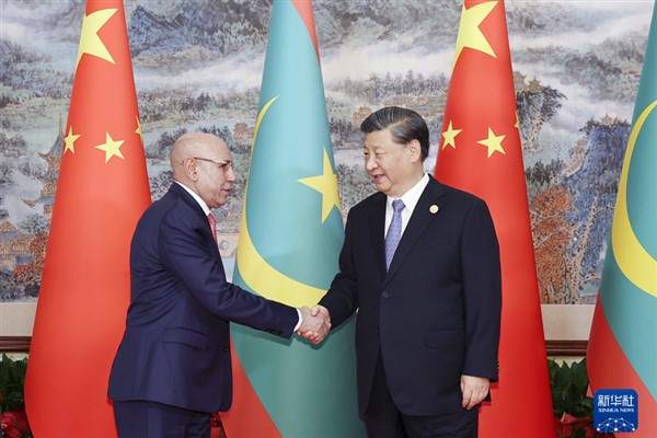 Xi Jinping, Moritanyalı mevkidaşıyla görüştü