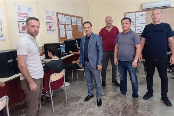 Yahya Günsür MTAL'de Codeweek etkinlikleri