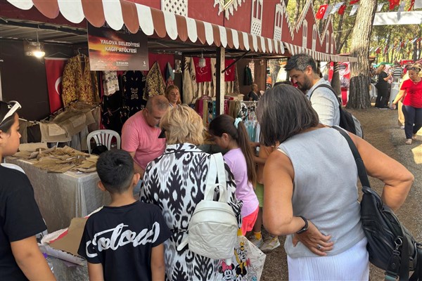 Yalova Belediyesi, Türkmen ve Yörük Festivali'nde stant açtı