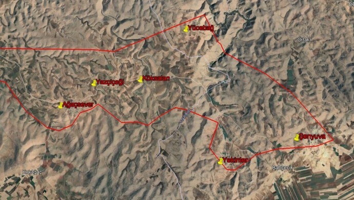 Yangın 66 kilometrelik alanı etkiledi