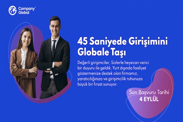 Yeni girişimler 45 saniyede globale açılıyor