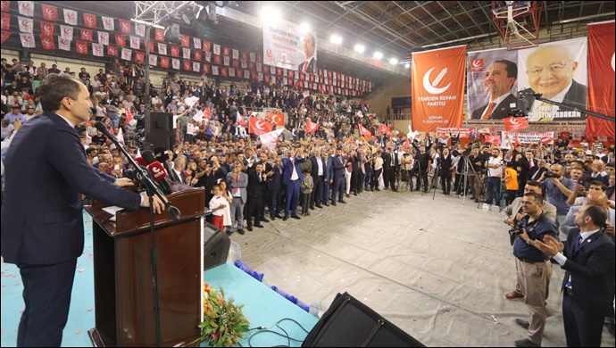 Yeniden Refah lideri Fatih Erbakan: Gümbür gümbür iktidara yürüyoruz!