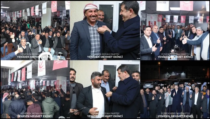 Yeniden Refah Partisi Eyyübiye’de Çığ Gibi Büyüyor