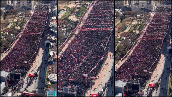 Yeniden Refah Partisi'nin Şanlıurfa Mitingine İnsan Seli