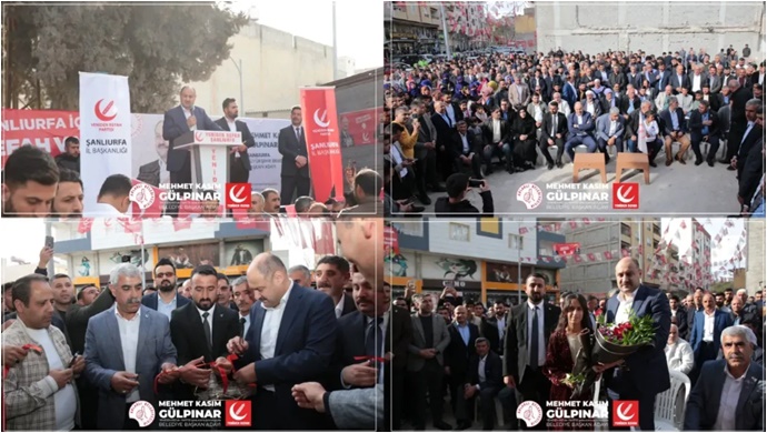Yeniden Refah Partisi Suruç seçim bürosu açılışı gerçekleştirildi