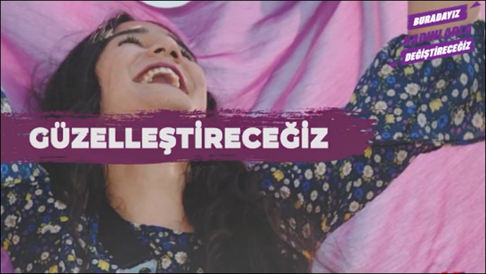 Yeşil Sol Parti Kadın Meclisi’nden Türkçe seçim şarkısı