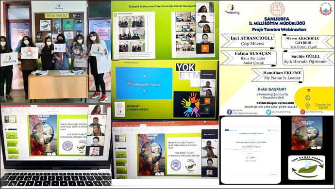“Yok Etme! Yaşat” eTwinning projesi başarıyla gerçekleştirildi