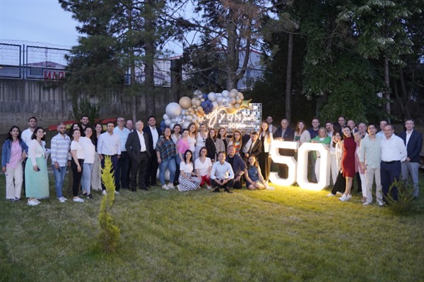 Yünsa 50. yaşını coşkuyla kutladı