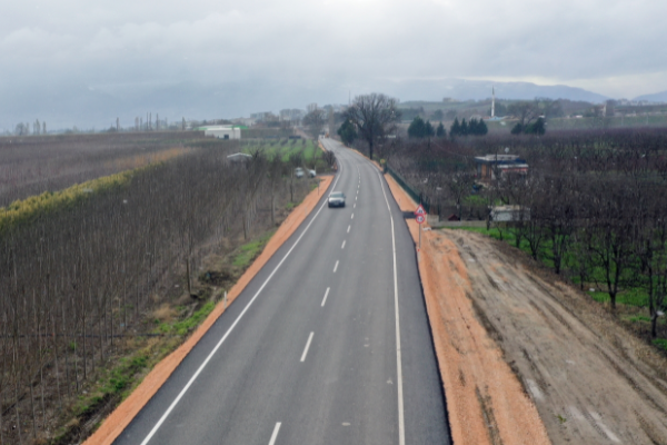 Yunuseli yolunda yenileme çalışmaları tamamlandı