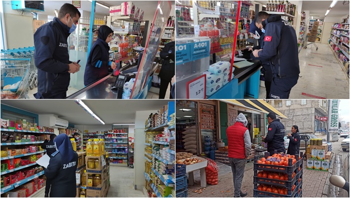 Zabıta Ekiplerinden Fiyat Denetimi